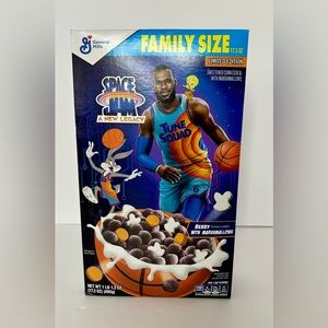 General Mills Space Jam Cereal Family Size-Sold Out!!